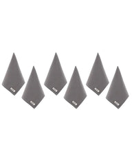 Terra Bath Washcloth Bundle - 6 Pack - Grey