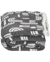 Retro Arches PARTY BLANKET⢠Black