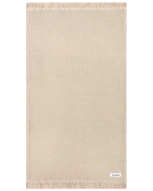 Micro Waffle Hand Bath Bundle - 2 Pack - Sand