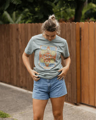 Mandala Turtle SS Tee - Chinoise Green