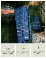 Classic XL Bath Bundle 2 Pack - Slate Blue
